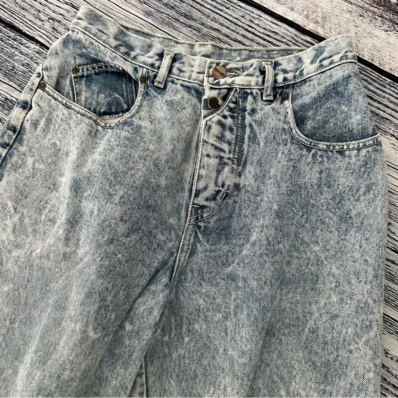 Gitano 80’s Vintage Acid Wash High Rise Jeans - Picture 5 of 12